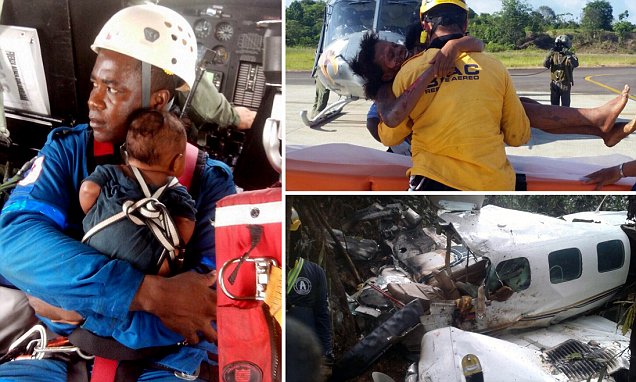 Ibu Muda dan Bayinya Selamat Lima Hari setelah Kecelakaan Pesawat di Hutan Kolombia